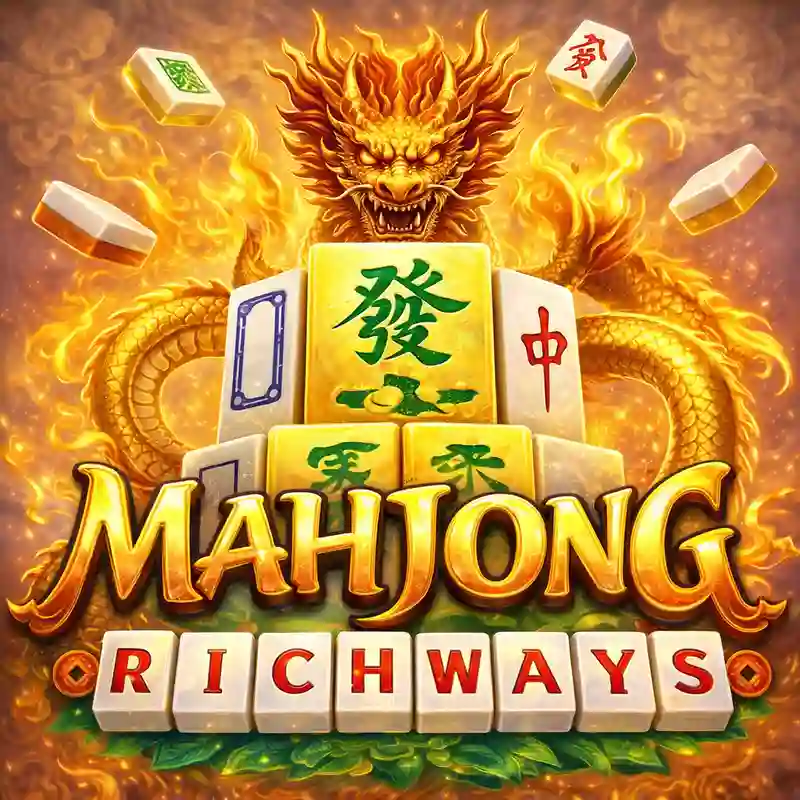 Mahjong Rich Ways Slot Game Logo